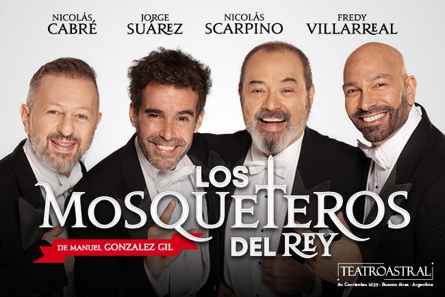 Descuentos en LOS MOSQUETEROS DEL REY con Club LA NACION
